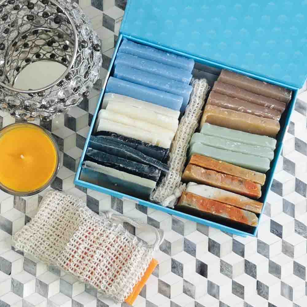 Soap Scrap Sampler Gift Box