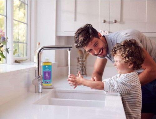 Foaming Body Washes made with Concentrated Castile Soap