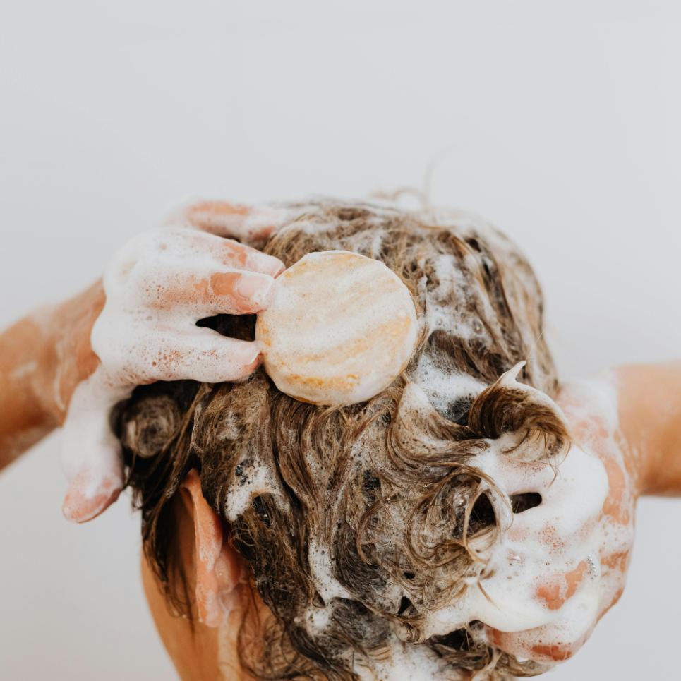 Can I wash my hair with soaps