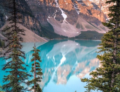 Celebrating Canadian Water with Mountain Sky